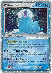 Pokemon ex Legend Maker Ultra Rare Card - Walrien ex 89/92