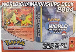 Pokemon 2004 World Championships Chris Fulop Blaziken Tech Deck
