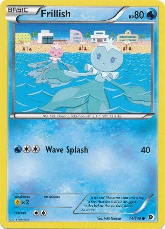 Frillish 44/149 - Pokemon Boundaries Crossed Common Card