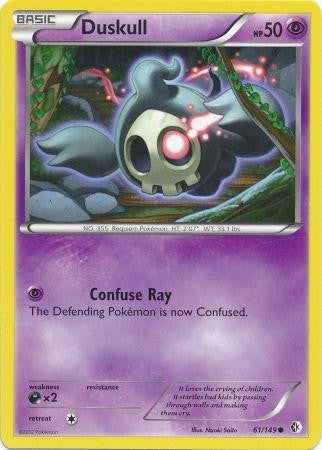 Duskull 61/149 - Pokemon Boundaries Crossed Common Card