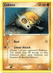 Pokemon EX Fire Red & Leaf Green - Cubone