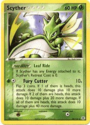 Pokemon EX Fire Red & Leaf Green - Scyther
