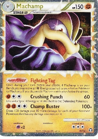 Pokemon Card HS Triumphant Machamp (Prime) Ultra Rare 95/102 Pokemon Card HS Triumphant Machamp (Prime) Ultra Rare 95/102