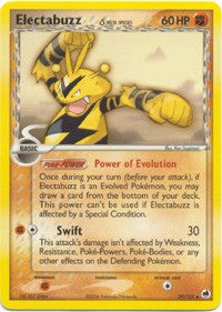 Pokemon EX Dragon Frontiers - Electabuzz Card