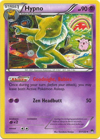 Pokemon BREAKpoint Hypno #51