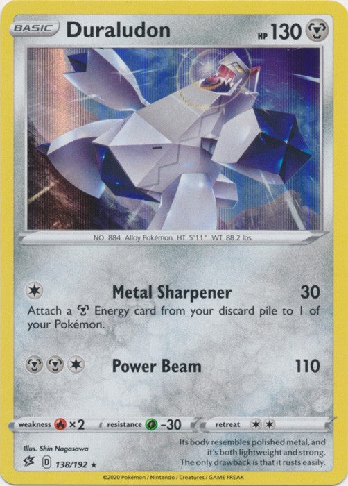 Duraludon - 138/192 Pokemon » SWSH Rebel Clash Holo Rare