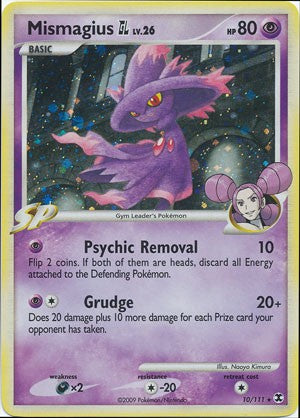 mismagius pokemon card Pokemon TCG Trick Or Trade 059/189 Mismagius Holo Card