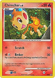 Pokemon Promo Card - Chimchar