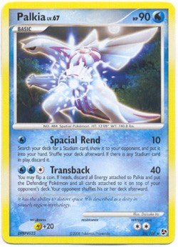 Pokemon Diamond & Pearl Great Encounters Rare Palkia #26 Pokemon Diamond & Pearl Great Encounters Rare Palkia #26