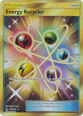 Energy Recycler 143/131 Secret Rare - Pokemon Sun & Moon Forbidden Light Card