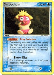 Pokemon EX Unseen Forces Rare Card - Smoochum 31/115