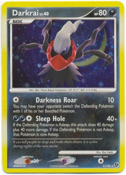 Pokemon Diamond & Pearl Great Encounters - Darkrai LV.40 (Holofoil) Card PokeOrder.com Pokemon Diamond & Pearl Great Encounters - Darkrai LV.40 (Holofoil) Card PokeOrder.com