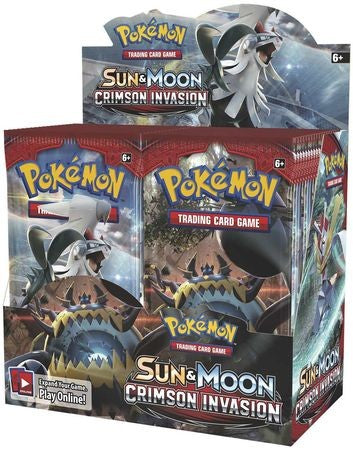 Pokemon Sun & Moon Crimson Invasion Booster Box (Sealed)