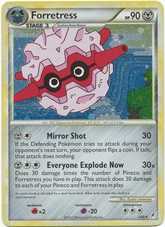 Pokemon Call Of Legends Forretress 5/95 Holo Rare Card