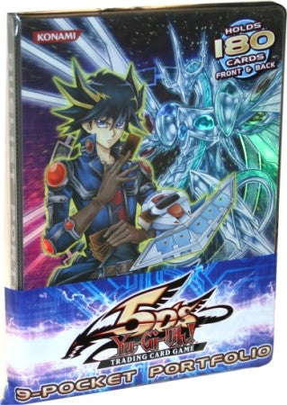 YuGiOh 5D's Duelist 9-Pocket Card Portfolio Yusei & Majestic Star Dragon