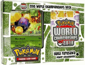 Pokemon Card Game 2010 World Championship Deck Yuka Furusawa's "Power Cottonweed"