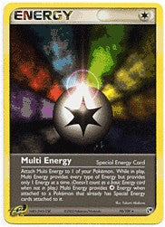 Pokemon Sandstorm Rare Card - Multi Energy 93/100