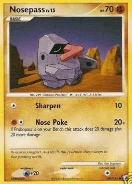 Pokemon Legends Awakened Common Card - Nosepass 109/146