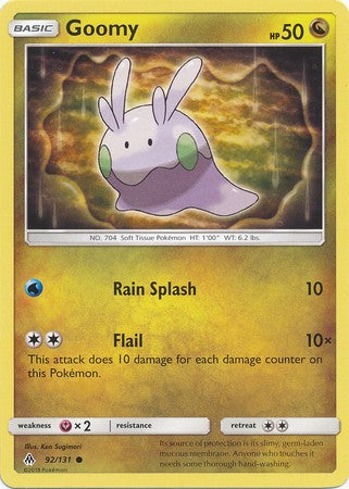 Goomy 92/131 Common - Pokemon Sun & Moon Forbidden Light Card
