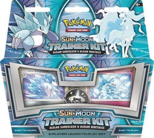 Pokemon Sun & Moon Alolan Sandslash & Alolan Ninetails Trainer Kit Starter Set (Pre-Order ships April)
