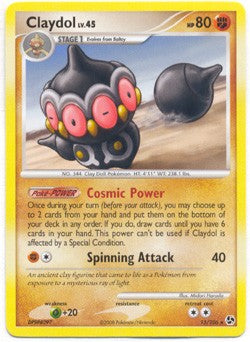 Pokemon Diamond & Pearl Great Encounters - Claydol (Rare) Card