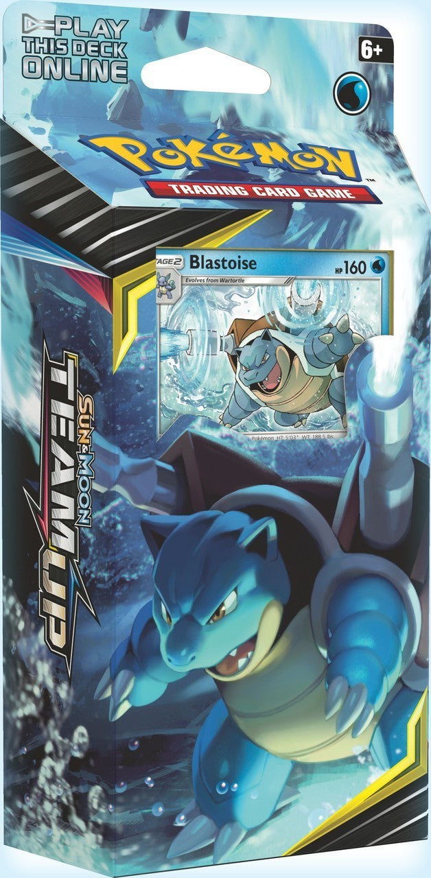 Pokemon Sun & Moon Team Up Blastoise Theme Deck