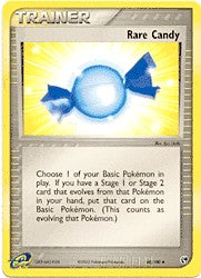 Pokemon Sandstorm Uncommon Card - Rare Candy 88/100