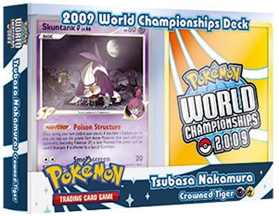 Pokemon 2009 World Championship Deck - Tsubasa Nakamura Crowned Tiger
