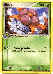 Pokemon EX Unseen Forces Common Card - Gloom 58/115