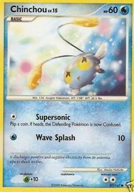 Pokemon Legends Awakened Common Card - Chinchou 87/146