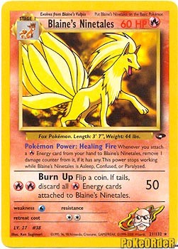 Gym Challenge - Blaine's Ninetales