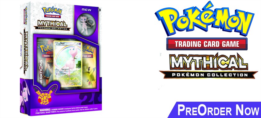 Pokemon Mythical Mew Collection