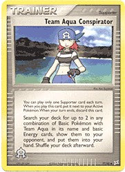 EX Aqua vs Magma - Team Aqua Conspirator