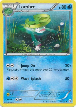 lombre pokemon card Lombre 30/135