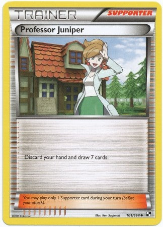 Pokemon Black & White Professor Juniper 101/114 Uncommon Card