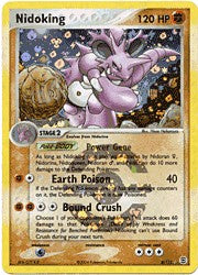 Pokemon EX Fire Red & Leaf Green - Nidoking (Holofoil)