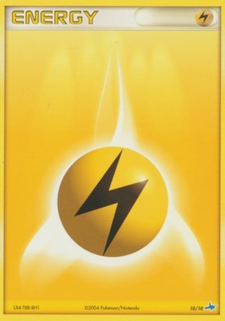 Pokemon Common Promo Single Card - Lightning Energy 10/10