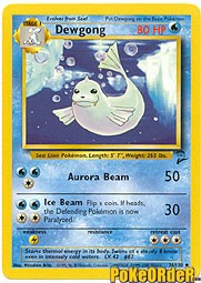 Pokemon Base Set 2 Uncommon Card - Dewgong 36/130