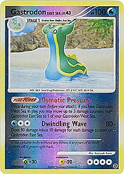 Pokemon Holo Rare Card - Gastrodon East Sea 8/132 Reverse