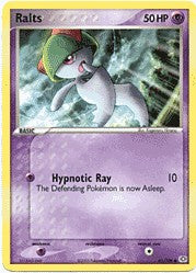 Pokemon EX Emerald Common Card - Ralts 61/106