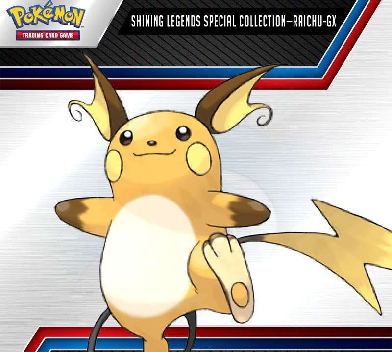 Pokemon Shining Legends Special Collections Raichu-GX Box (Pre-Order ships January)