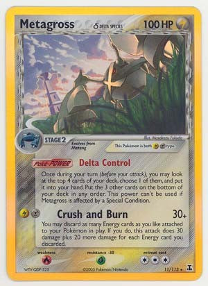 Pokemon EX Delta Species- Metagross