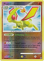Pokemon Secret Wonders Holo Rare Card - Flygon 5/132 Reverse