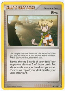 Pokemon Secret Wonders Uncommon Card - Rival 124/132