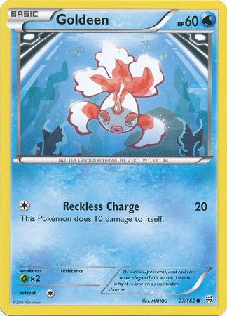 Goldeen 27/162 Common - Pokemon XY Break Through Card