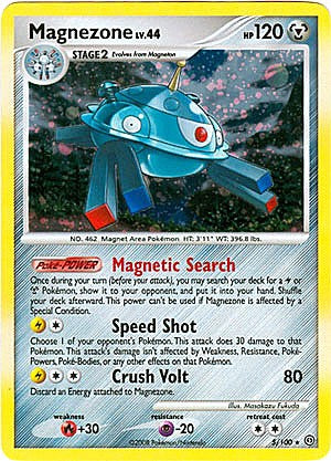 Pokemon Diamond and Pearl Stormfront Card - Magnezone (H)