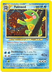 Pokemon Neo Discovery - Politoed Holofoil
