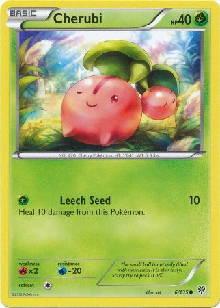 Cherubi 6/135 - Pokemon Plasma Storm Common Card