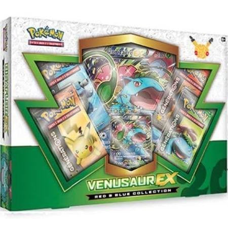 Pokemon Red & Blue Venusaur EX Collection Box