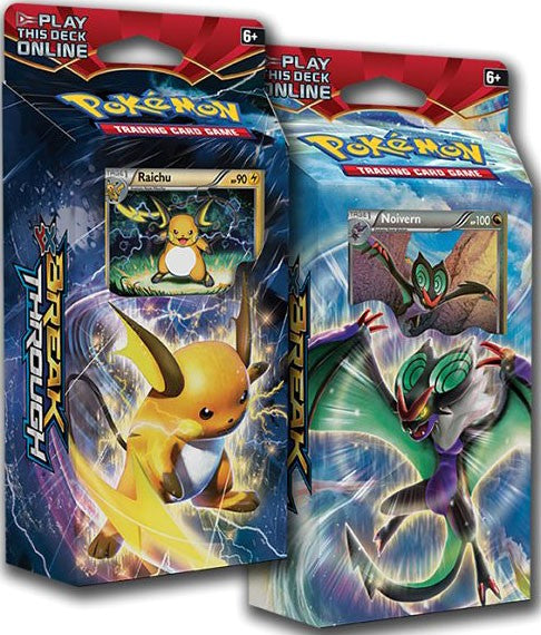Pokemon XY Breakthrough Theme Deck Set (2 Decks)